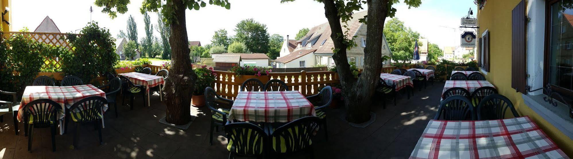 Hotel Gasthof Zum Schwan Steinsfeld المظهر الخارجي الصورة